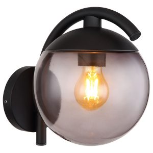 moderne-zwart-metaal-glazen-buitenlamp-globo-hermi-i-31811