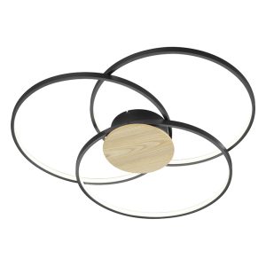 moderne-zwarte-ronde-plafondlamp-trio-leuchten-sedona-673210332