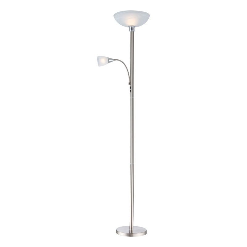 nikkelen-2-kap-vloerlamp-metaal/satijnglas-led-globo-blade-58931led