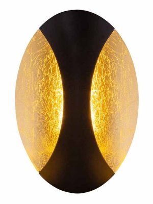 ovale-gebogen-wandlamp-zwartgoudgevoerd-globo-alexandra-78400g-1