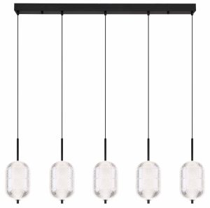 ovale-hanglamp-modern-zwart-globo-hermi-i-16043-5h-1