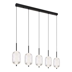 ovale-hanglamp-modern-zwart-globo-hermi-i-16043-5h