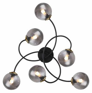 plafondlamp-gedraaid-zwartmessing-6-rookglasbol-globo-jorge-56136-6d-1