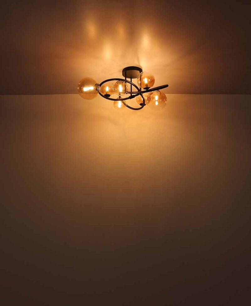 plafondlamp-zwart-gedraaide-7-amberglasbol-globo-hermi-i-56141-7d-2