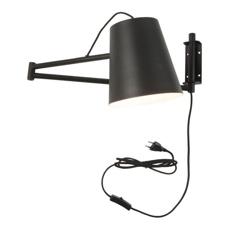 retro-zwarte-metalen-wandlamp-it's-about-romi-brisbane-brisbane/w/b