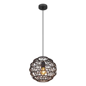 ronde-bohemian-hanglamp-zwart-globo-hermi-i-15689h