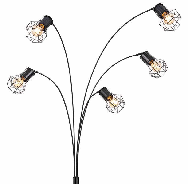 vloerlamp-zwart-5-lichts-diamantkap-globo-hermi-i-54017s-1