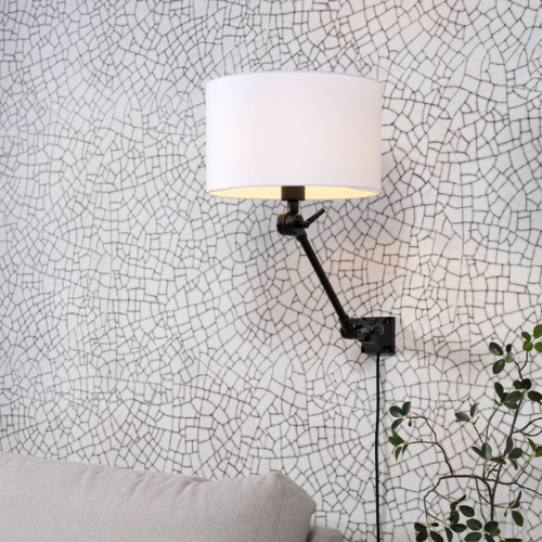 witte wandlamp modern