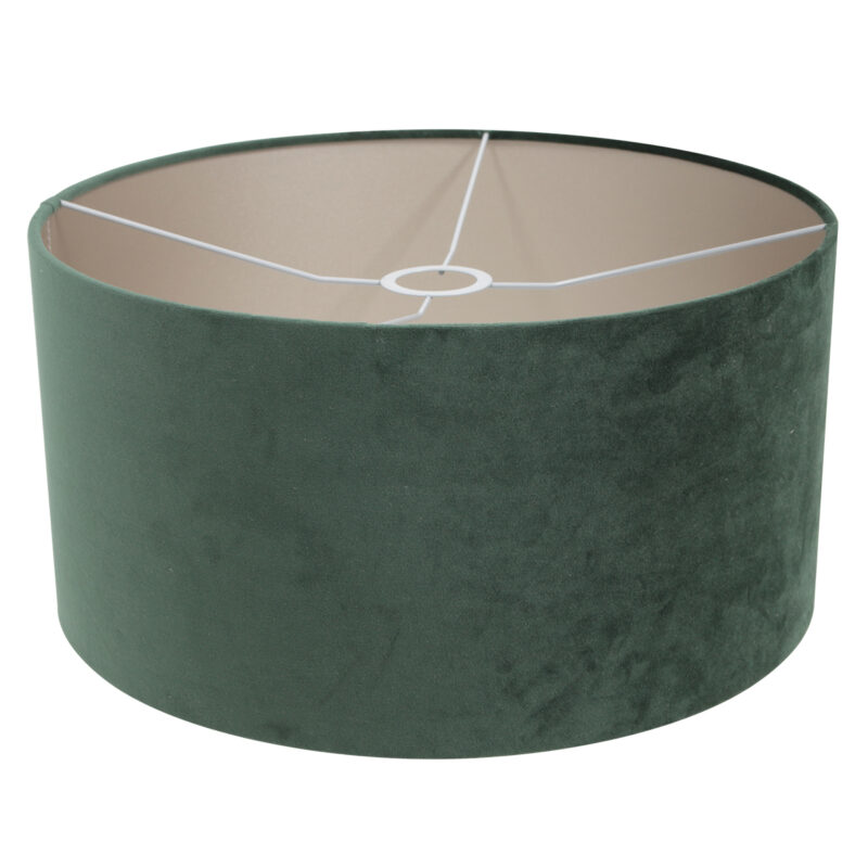 Trendy metalen wandlamp groen veloursstof Steinhauer Bloeba - Afbeelding 5