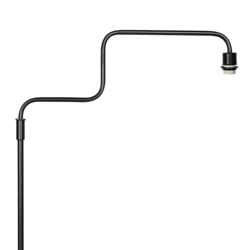 Zwart metalen vloerlamp trendy grijs Steinhauer Bloeba - Afbeelding 14