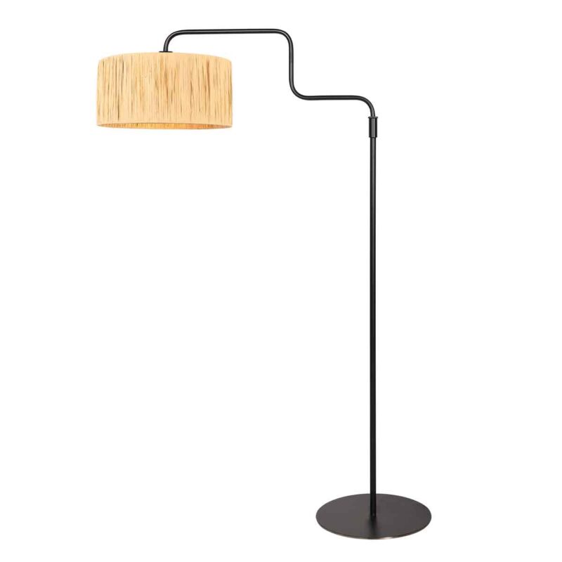 Naturel zeegras trendy vloerlamp Steinhauer Bloeba - Afbeelding 2