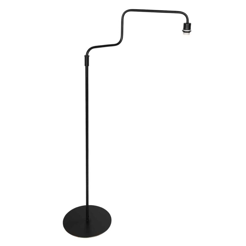 Trendy metalen zwarte vloerlamp Steinhauer Bloeba - Afbeelding 7