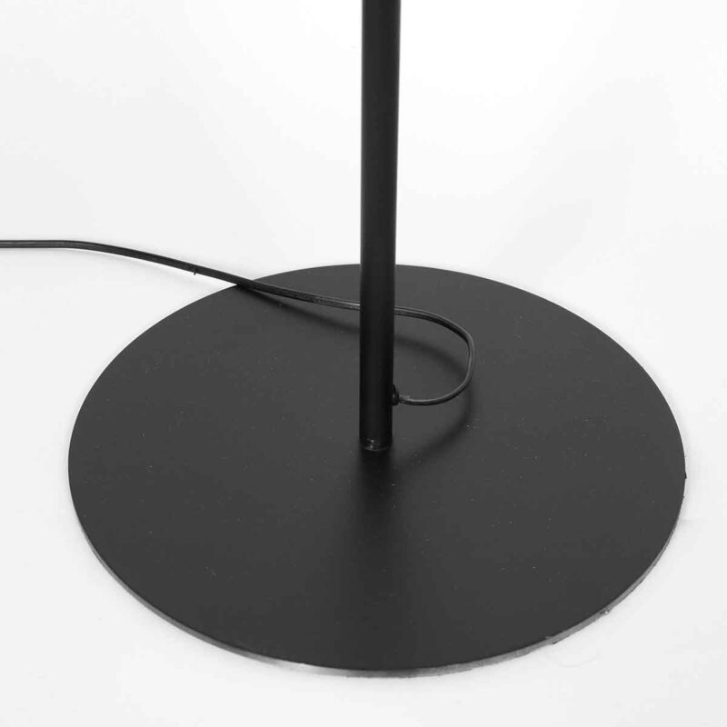 Zwart metalen vloerlamp trendy grijs Steinhauer Bloeba - Afbeelding 4