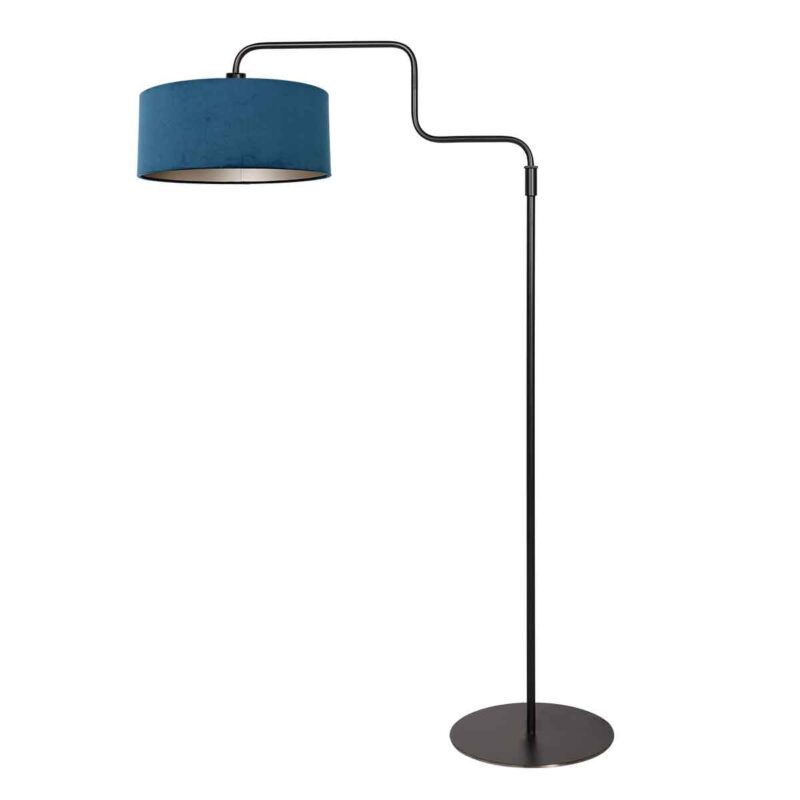 Vloerlamp blauw trendy metaal Steinhauer Bloeba - Afbeelding 2